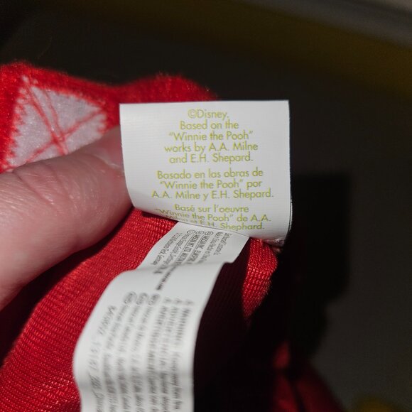 Disney Baby Winnie the Pooh Yellow/Red Plush Costume - Toddler 12-24 mo - Picture 7 of 12